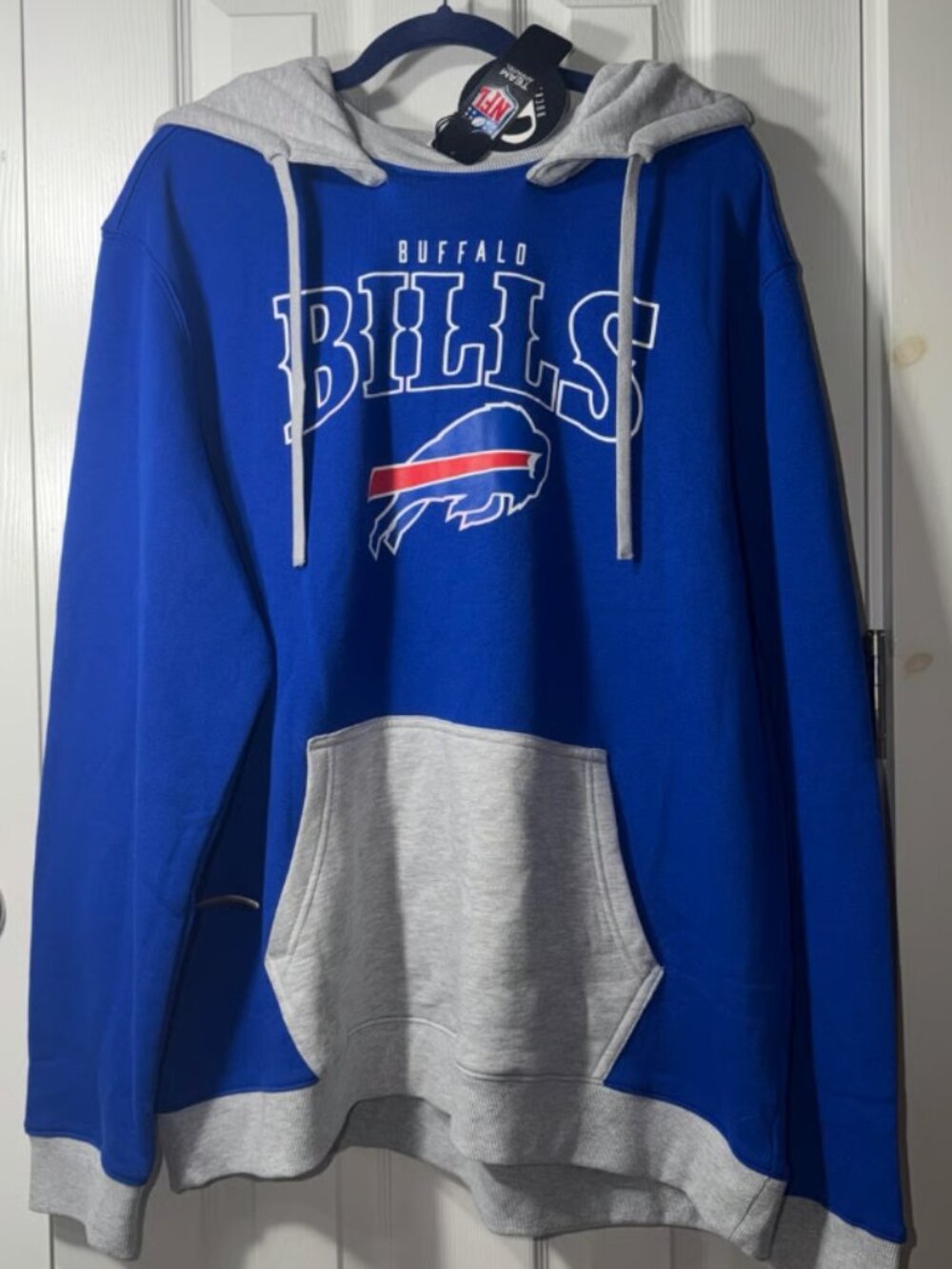 NWTs:Men’s XL Darius Rucker Collection Royal Buffalo Bills Coaches Hoodie